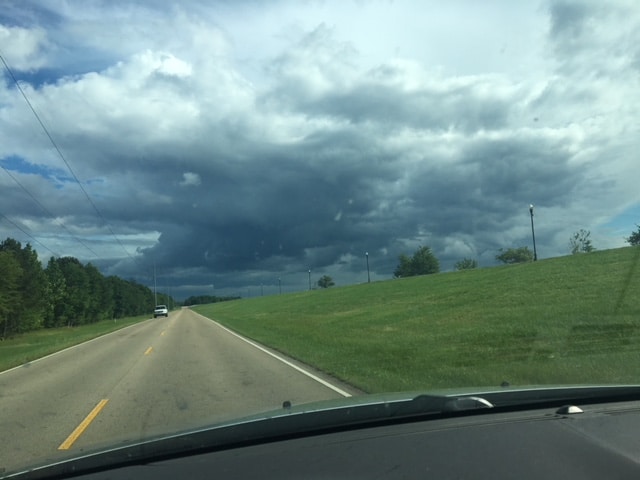 road, storm, delta, clouds, cloud, cloudy, stormy