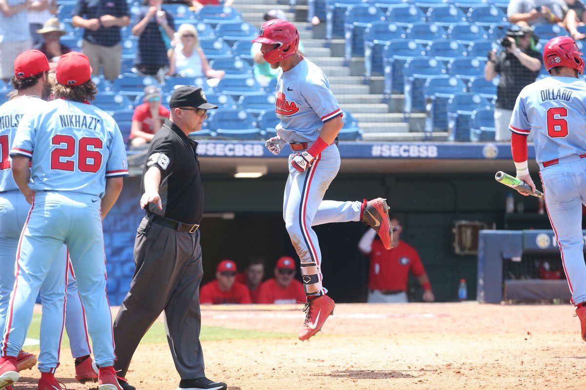 Offense comes alive as Ole Miss beats advances to second
