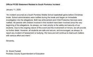 Incident At A South Pontotoc Middle School Basketball Game Is Under  Investigation - SuperTalk Mississippi