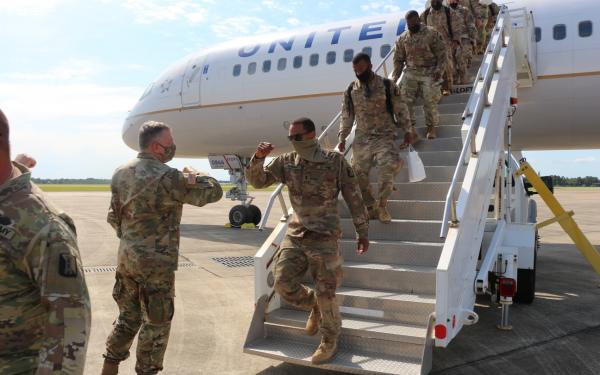 Mississippi National Guard Deployment Schedule 2022 400 Mississippi National Guardsmen Return Home From D.c. Mission -  Supertalk Mississippi