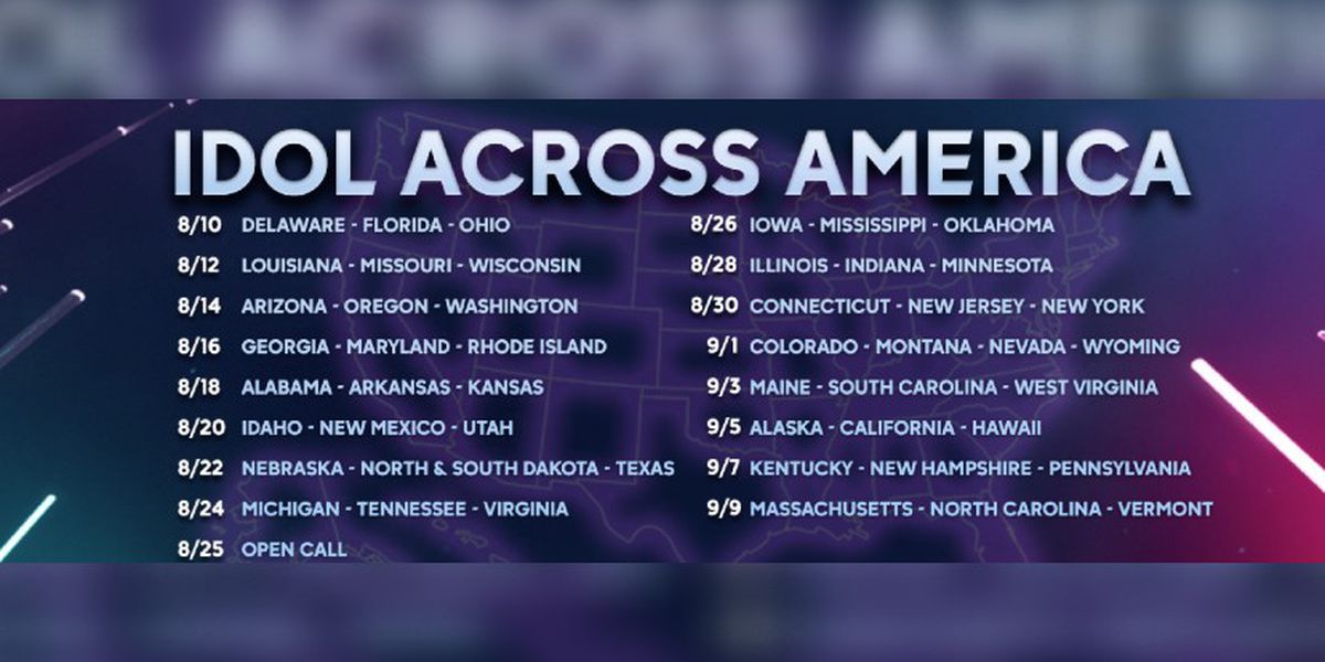 'American Idol' hosts virtual auditions for Mississippi this Wednesday