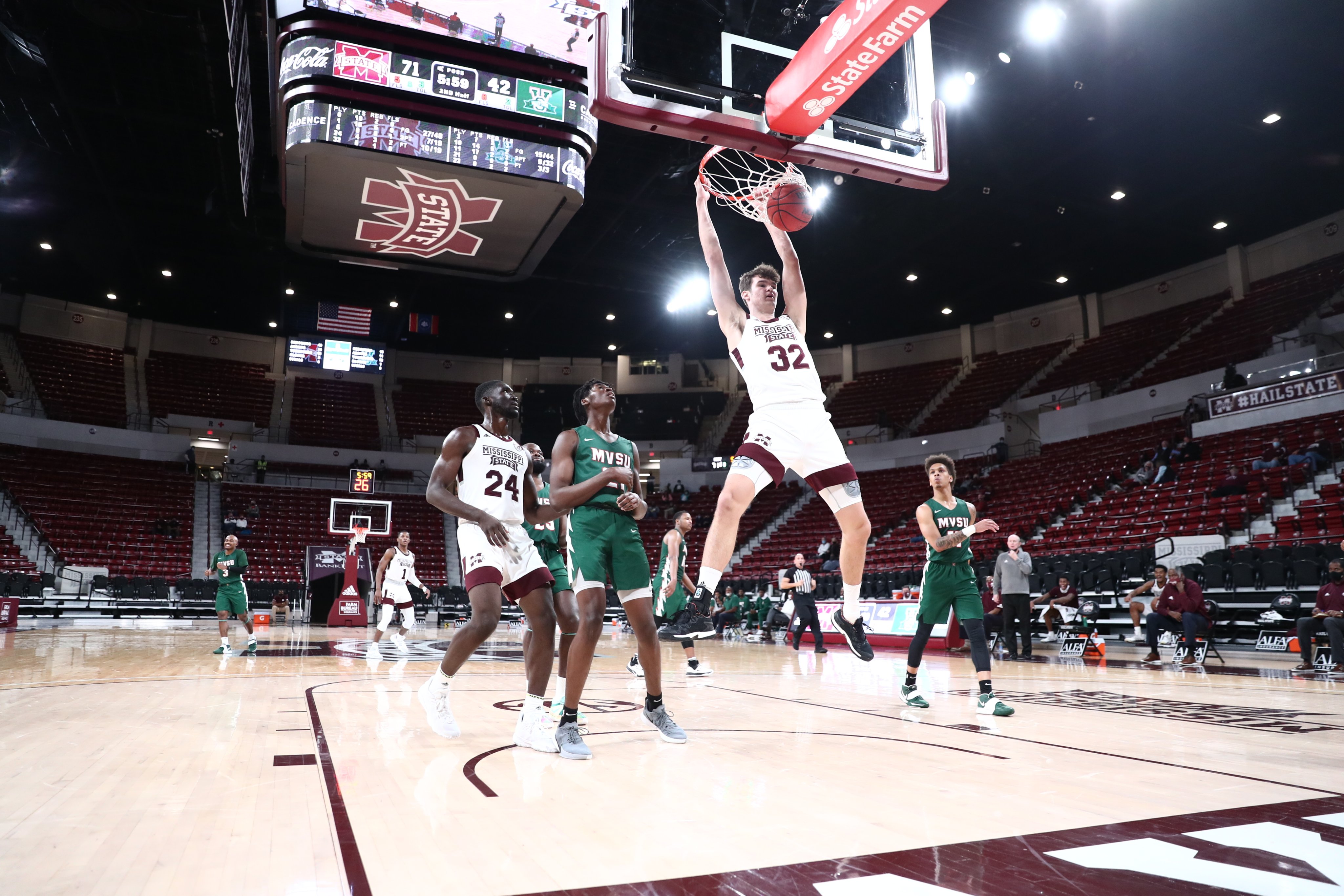 Mississippi State Takes a 87-48 Win Over Mississippi Valley State - Vimarsana News