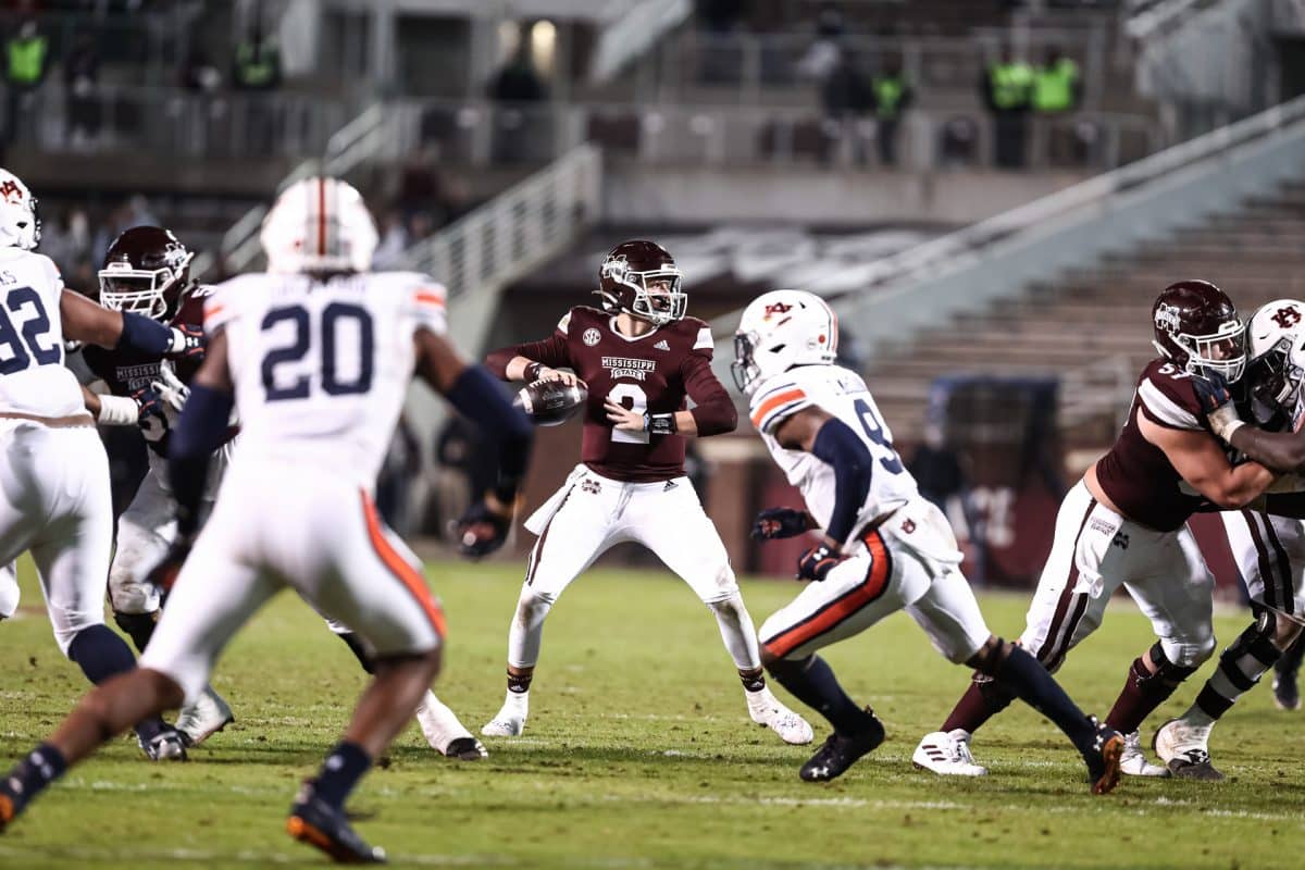 Mississippi State Reverts to Poor Form in 24-10 Loss to Auburn ...