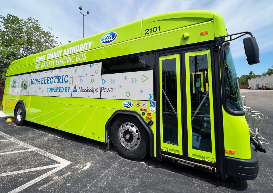 electric bus mississippi