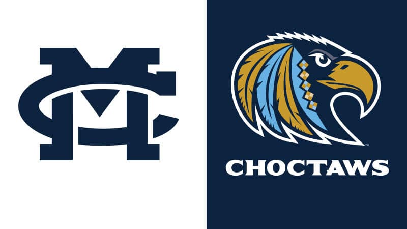 Mississippi College's new logos