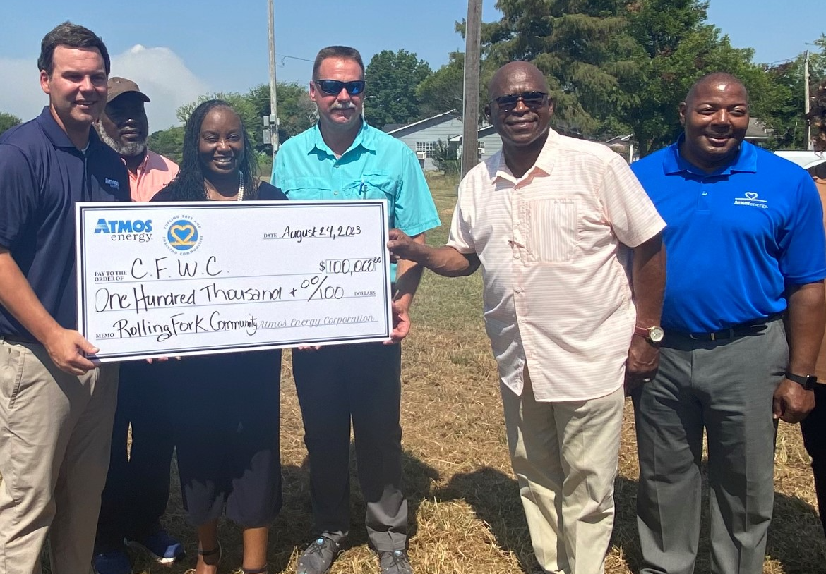 Atmos Energy sends $100K to Rolling Fork for ongoing rebuilding efforts - Vimarsana News