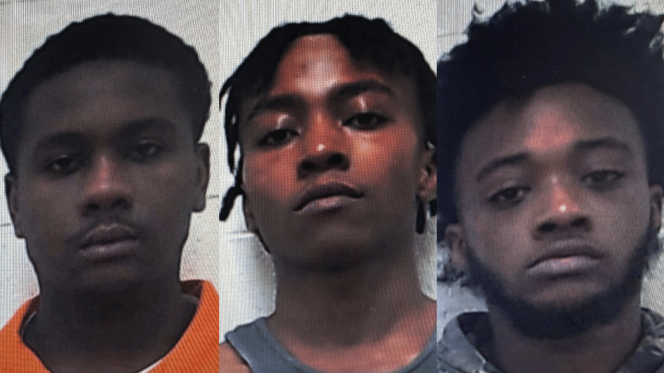 Darnell Deering, 19, Kengelle,Powell, 19, and Marqwon Powers, 16