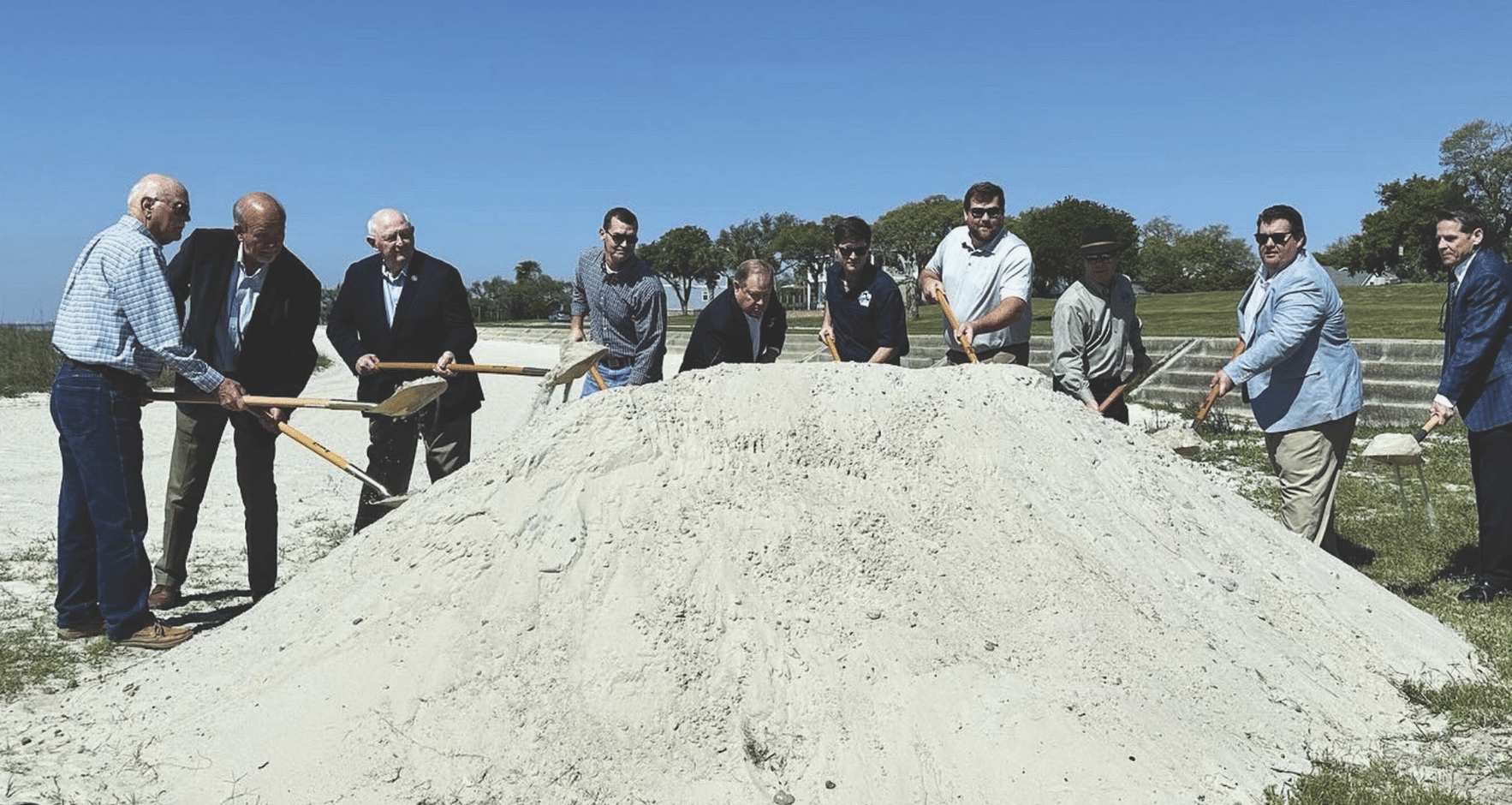 Pass Christian breaks ground on its portion of 26-mile beach walkway stretching to Biloxi - Vimarsana News