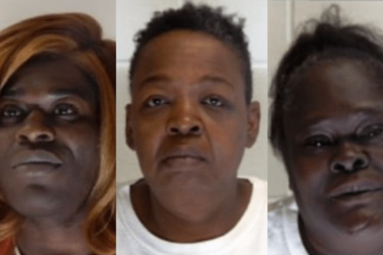 Antonio Conner (Left), Patricia Moody (Center), Emma Moody (Right).