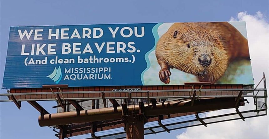Mississippi Aquarium sign