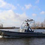 Conservation officer boat