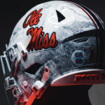 Ole Miss helmet