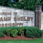 Camp Shelby sign