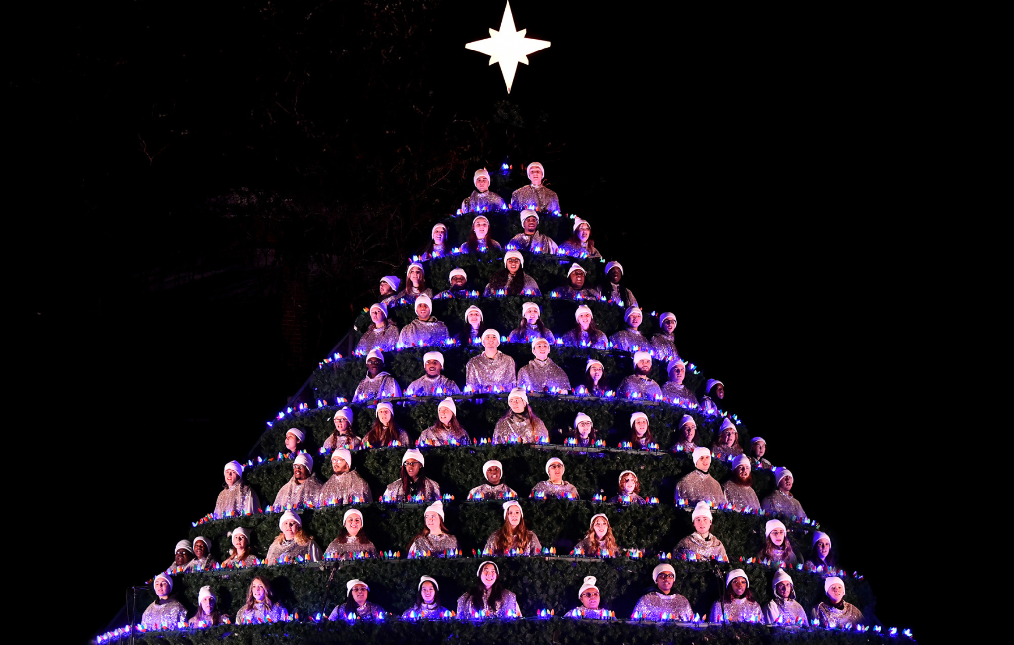 Nation's oldest singing Christmas tree returning to Belhaven for