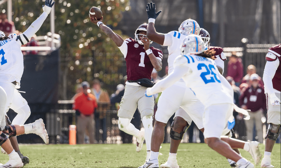 Dual-threat QB Kamario Taylor announces return to Mississippi State football for 2026 season