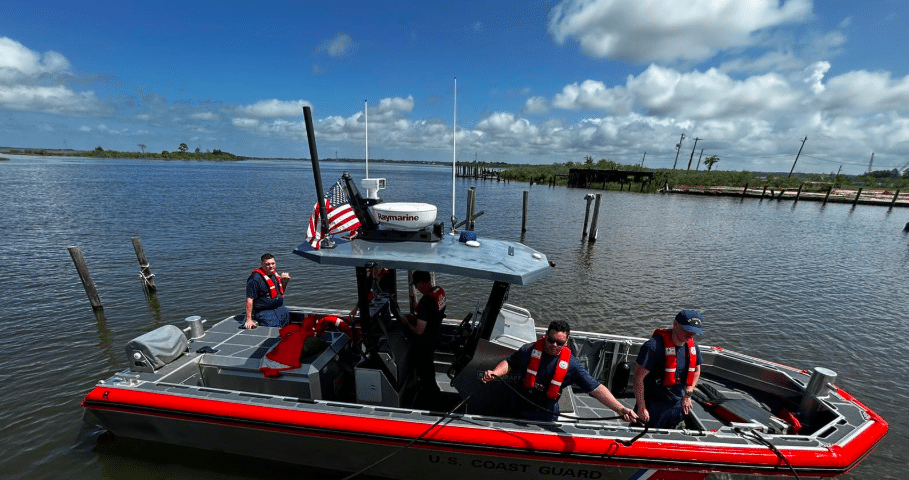 U.S. Coast Guard returning its Pascagoula station to full operations