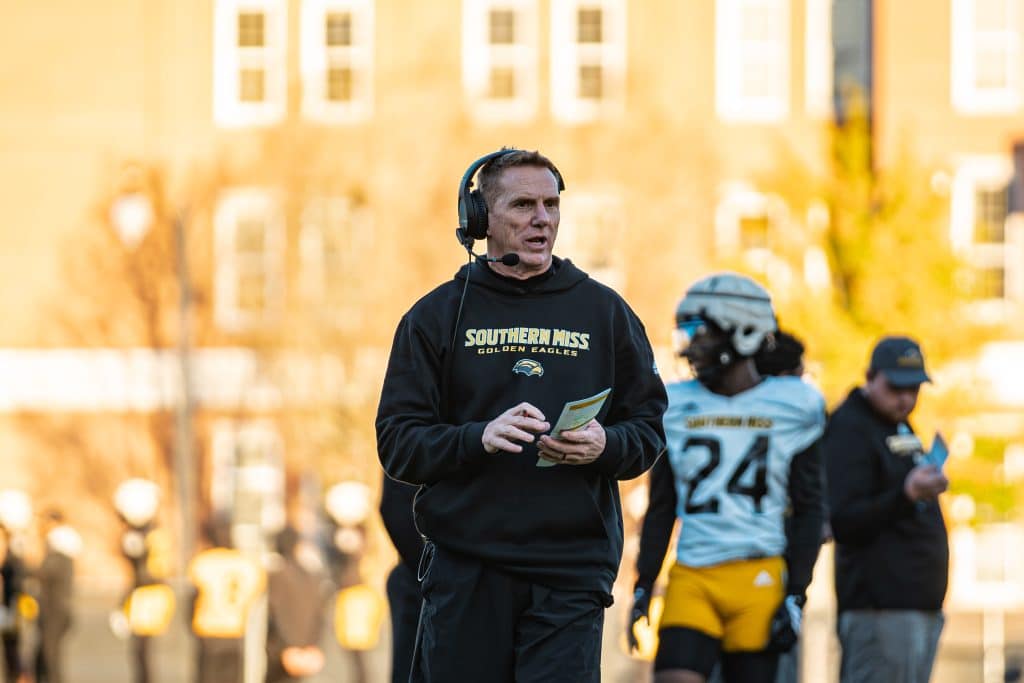 ‘A good time for me to be here’: Southern Miss football’s Anderson addresses concerns, embraces future