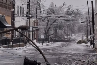 Winter Storm Fern damage Oxford