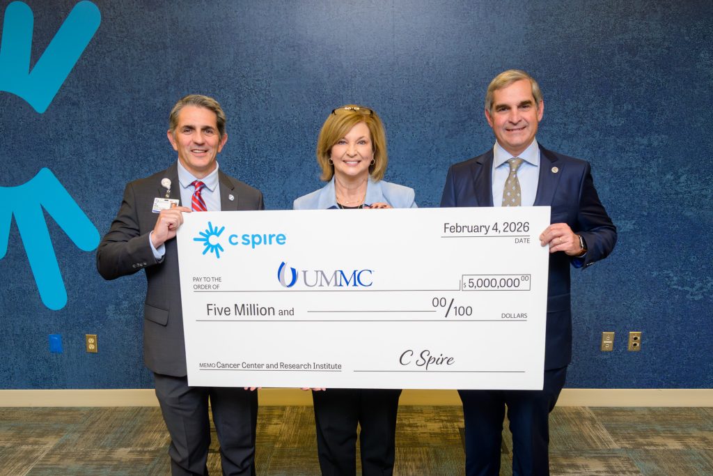 C Spire pledges $5 million to support new UMMC Cancer Center and Research Institute