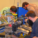 Students at Jones Workforce College participating in a project as part of the Certified Production Technician program. (Photo from Jones College)