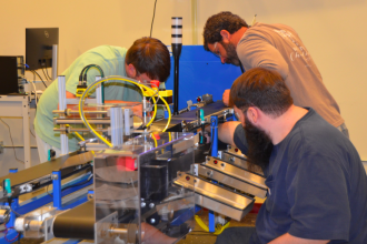 Students at Jones Workforce College participating in a project as part of the Certified Production Technician program. (Photo from Jones College)