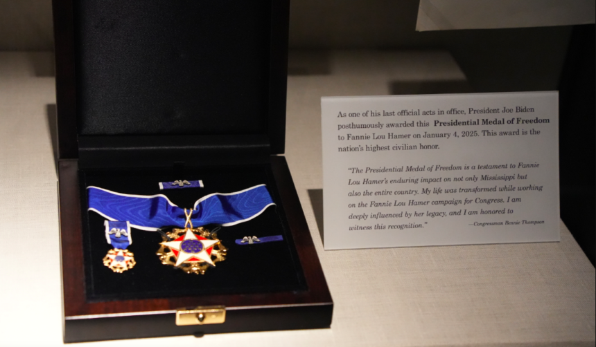 Fannie Lou Hamer medal