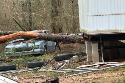 Tornado damage