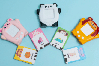 Flashcard talking toys manufactured by TheKiddoSpace