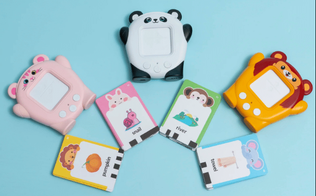 Flashcard talking toys manufactured by TheKiddoSpace