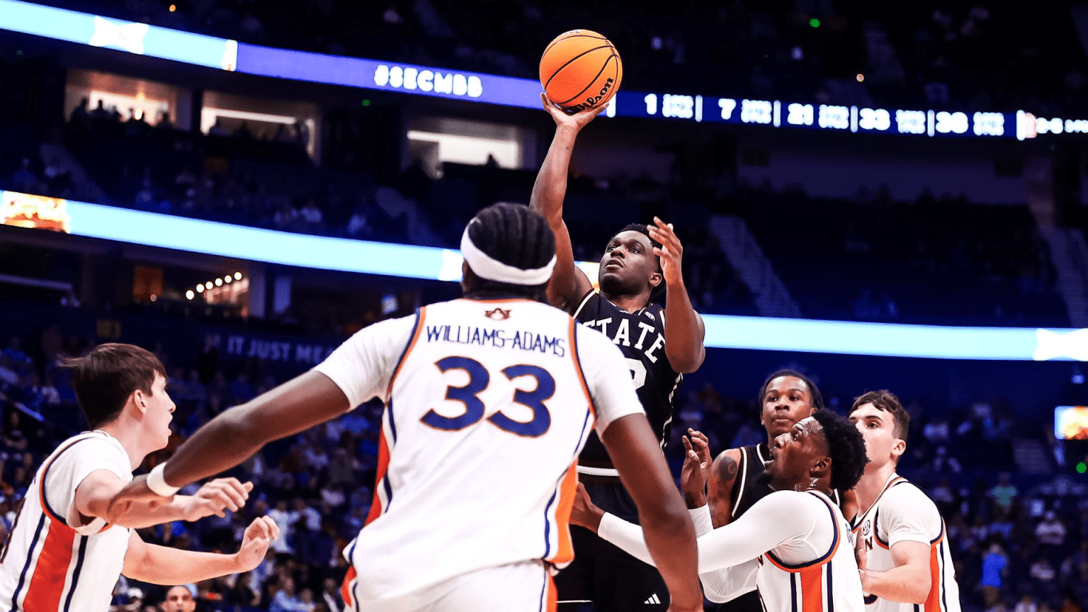 MCBB: Auburn beats Mississippi State 79-61 in SEC Tournament ...