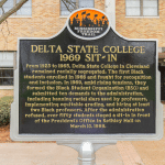 Delta State Freedom Trail marker