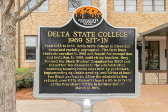 Delta State Freedom Trail marker