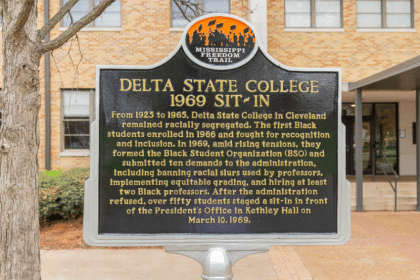 Delta State Freedom Trail marker