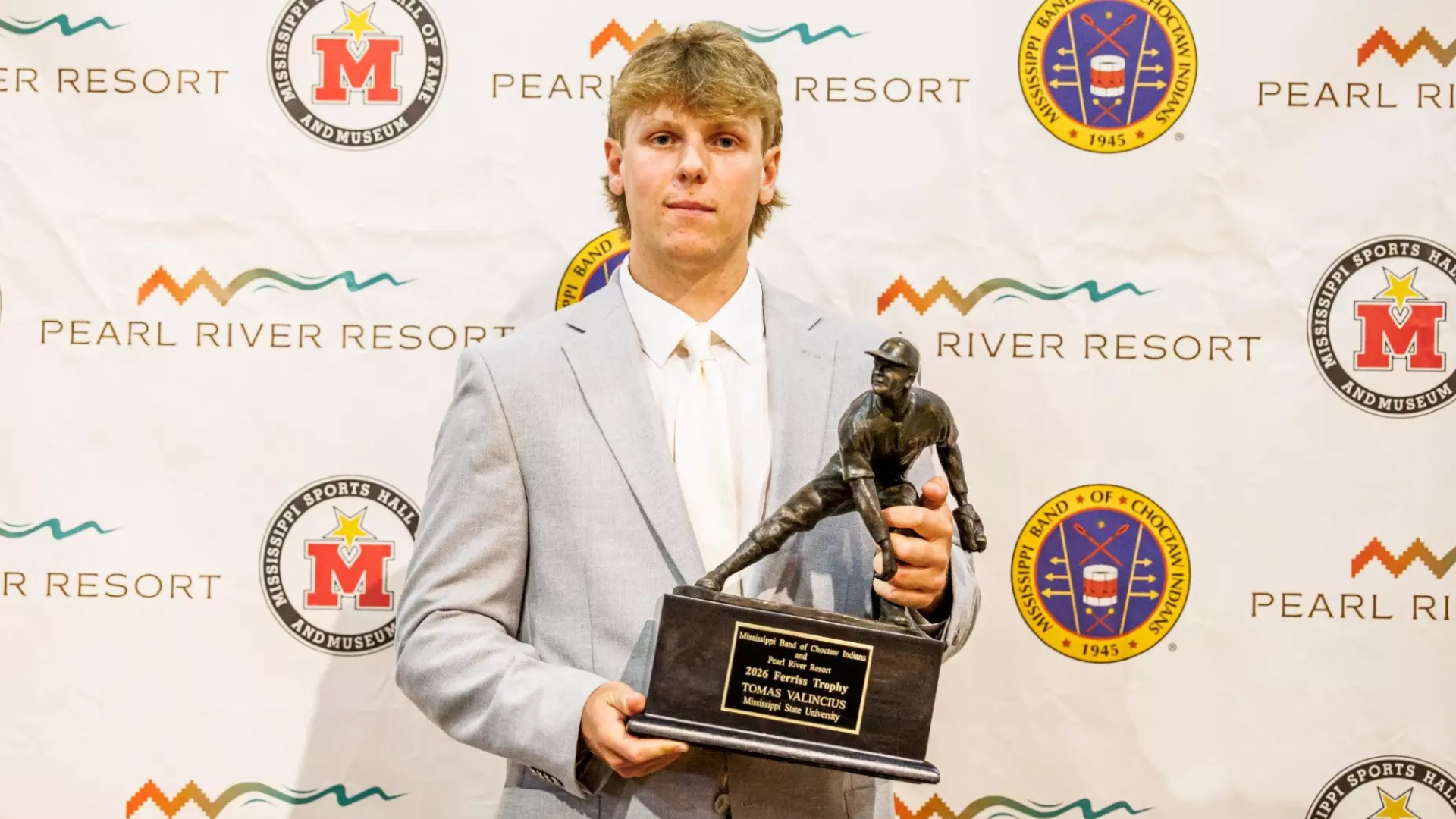 Mississippi State’s Tomas Valincius wins 2026 Ferriss Trophy