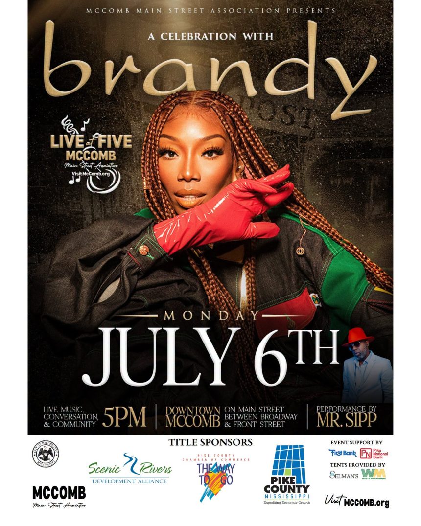 Star Brandy Grammy-winning R&B star Brandy returning to home town of McComb for ...