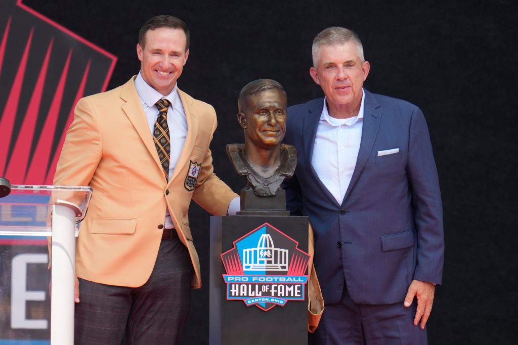 Drew Brees headlines latest class to enter Pro Football Hall of Fame