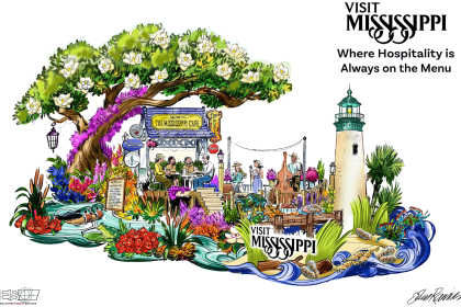 Rose Parade float