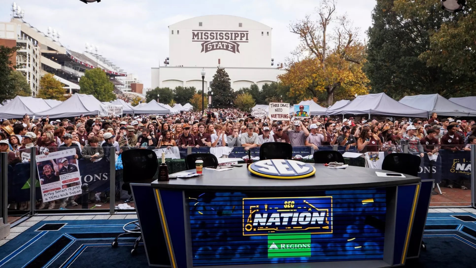 'SEC Nation' adds to already busy weekend in Starkville - SuperTalk ...
