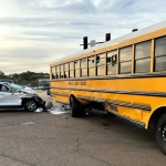 School bus crash